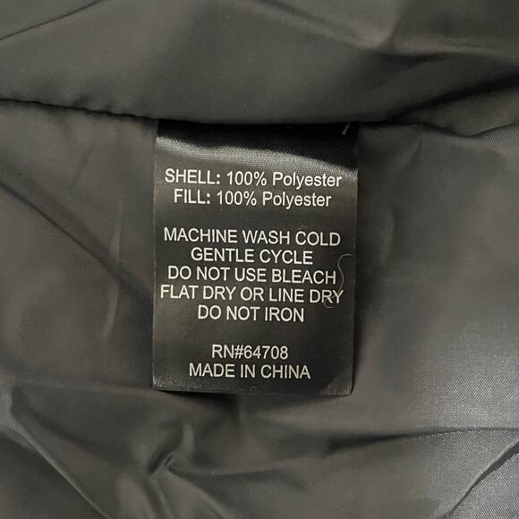 Mack Russo NWT Men's Lightweight Puff Vest Large Gray - Picture 7 of 7